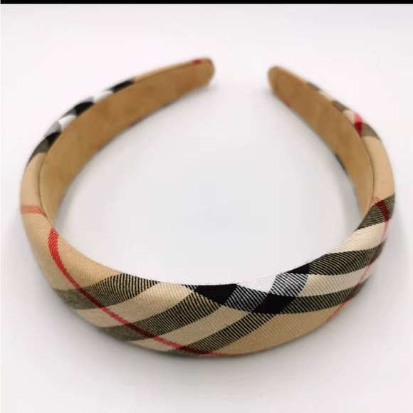 Sponge Headband Plaid Pattern Accessories - Picture 7 of 7
